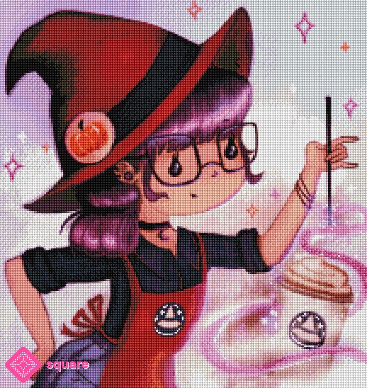 Diamond Painting - Fransiska Susilo - Barista Witch