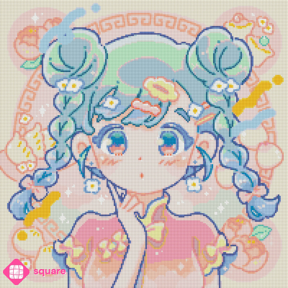 Diamond Painting - Hiroko - China girl