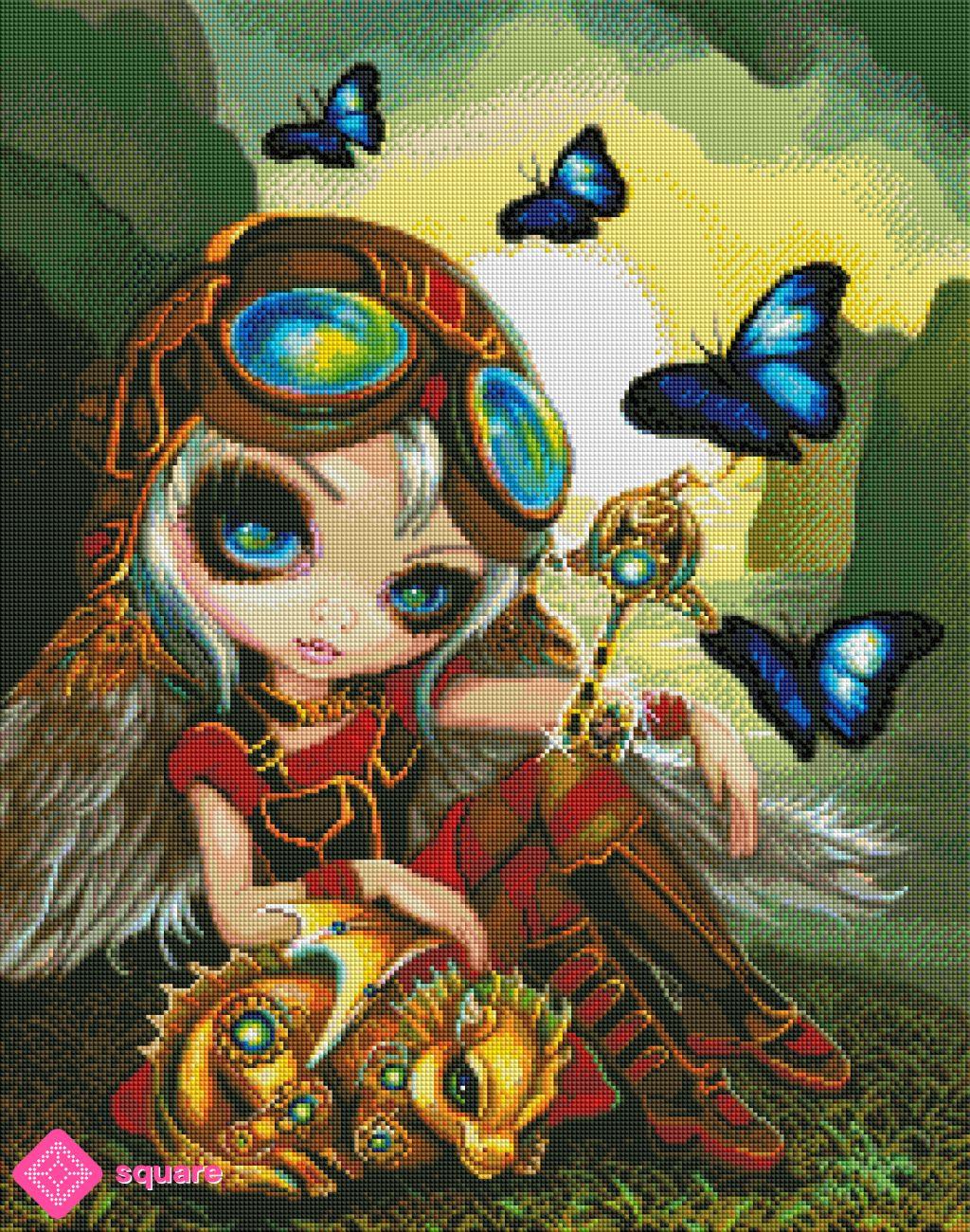 Diamond Painting - Jasmine Becket-Griffith - ClockworkDragonling