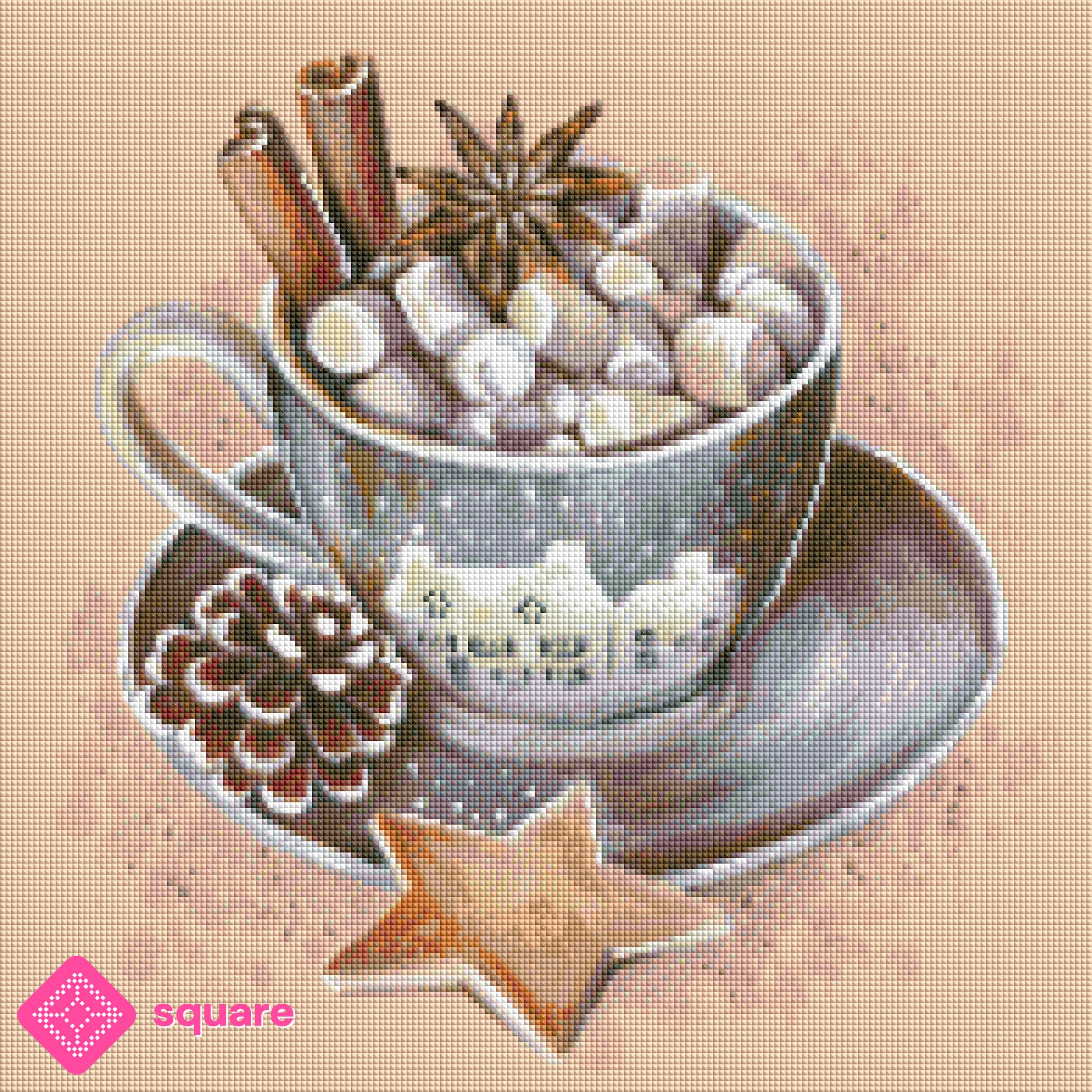 Diamond Painting - Jelissacousland - A cup of cosiness