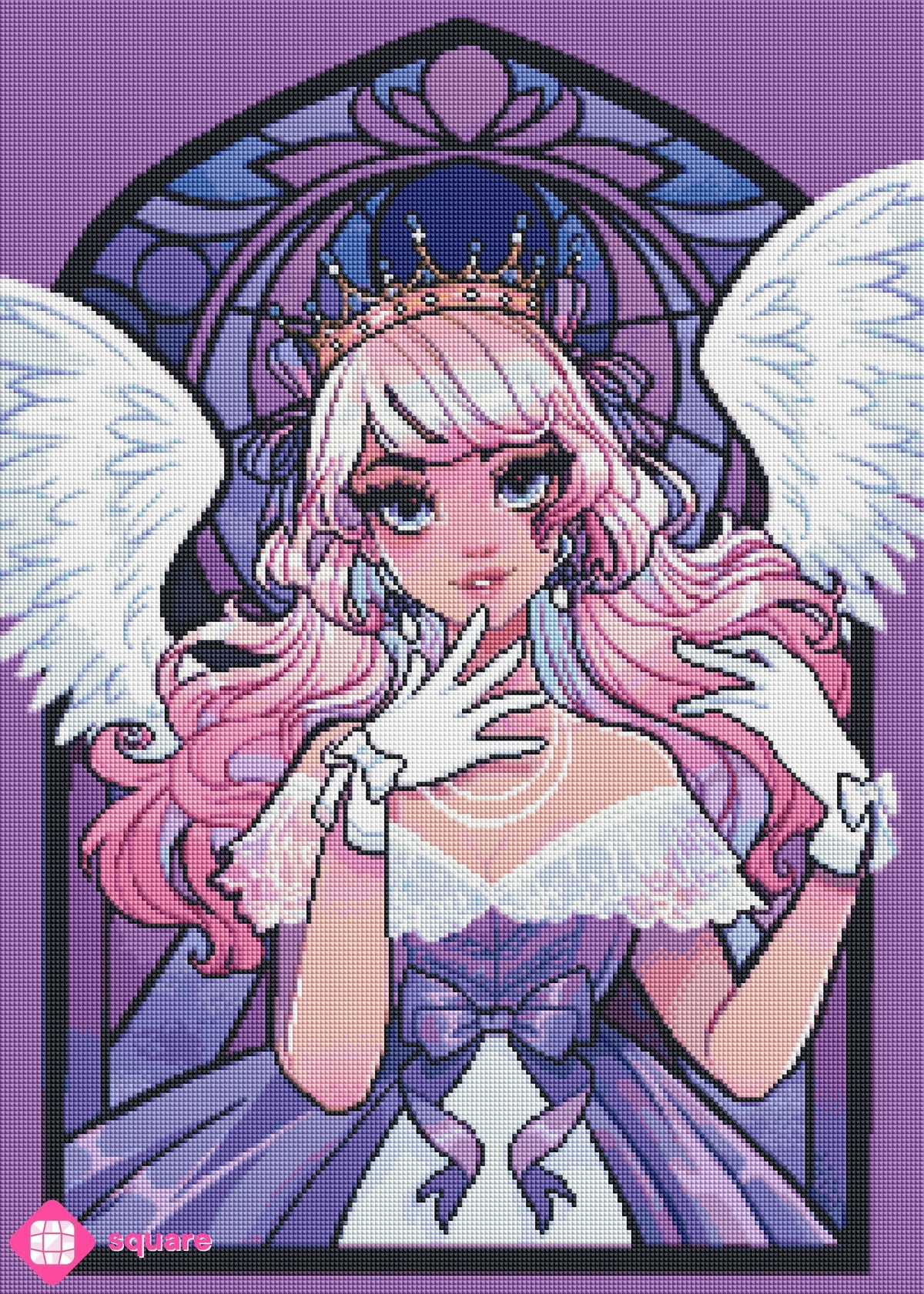 Diamond Painting - Mahou.Shoujo - Stained glass angel