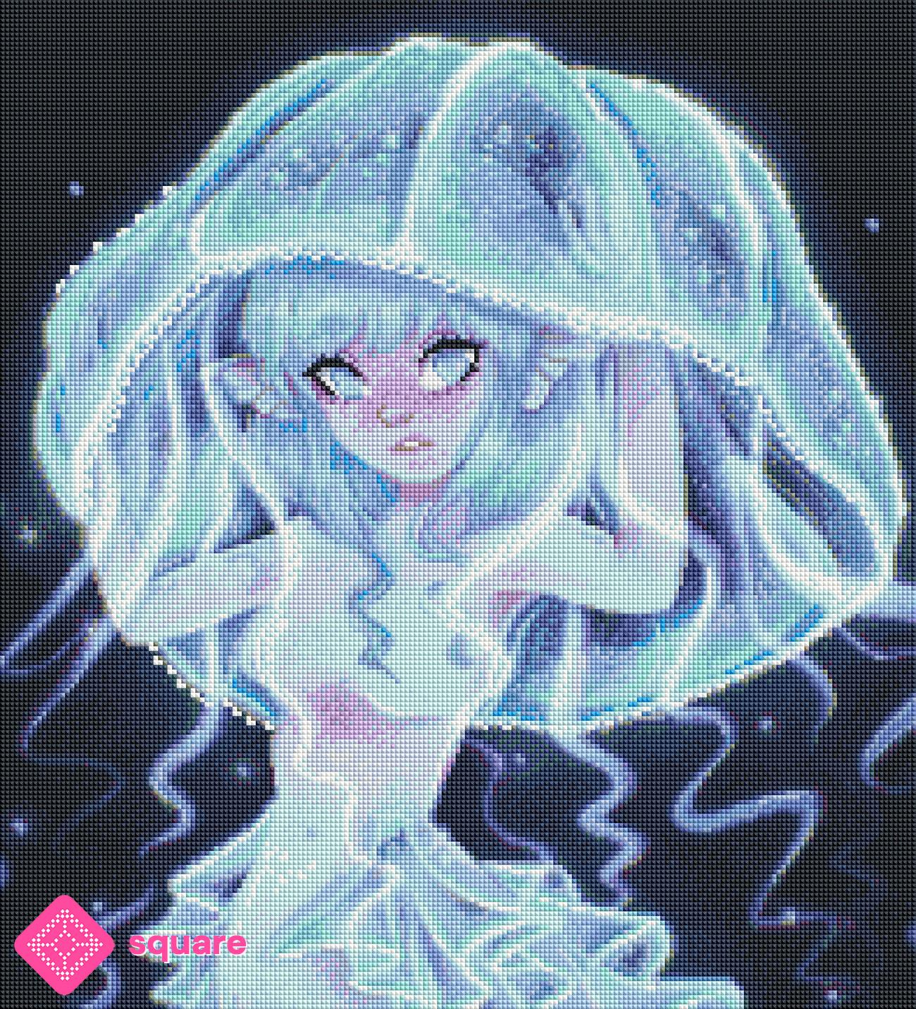 Diamond Painting - Nimeryart - Jellyfish girl