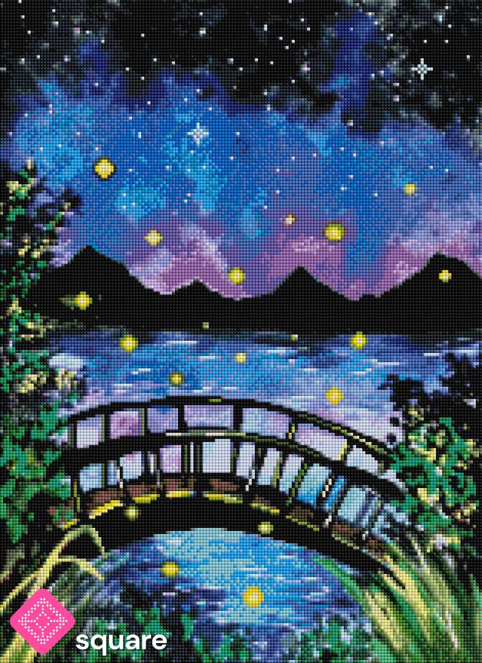 Diamond Painting - Rupa - Bridge Diamantmalerei