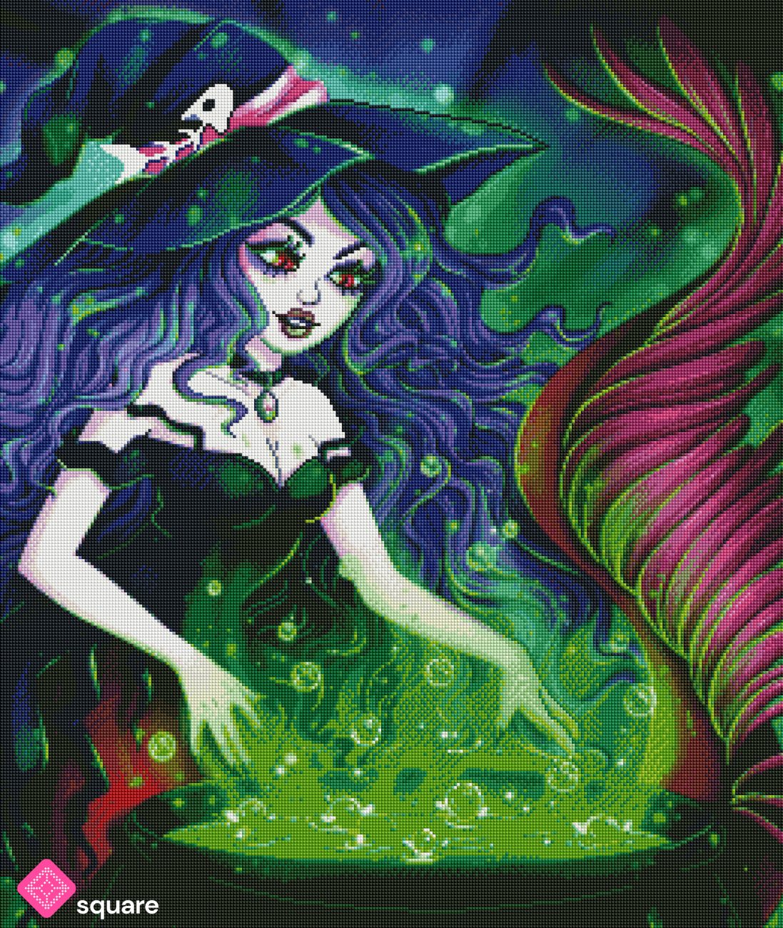 Diamond Painting - Yaroslava Guskova - Mermaid witch