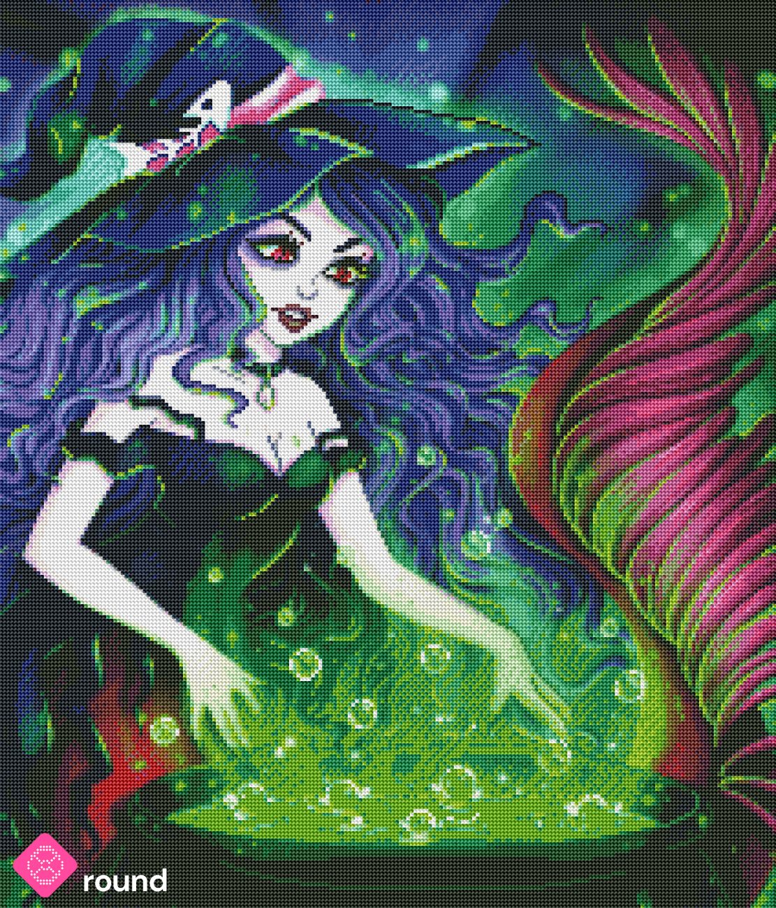 Diamond Painting - Yaroslava Guskova - Mermaid witch