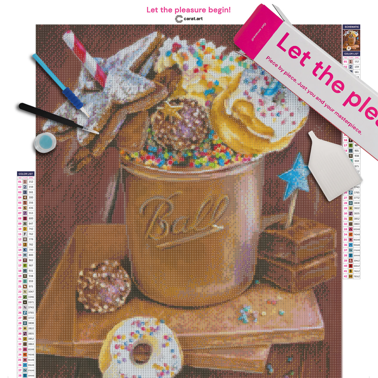 Diamond Painting - Jelissacousland - Chocolate dream