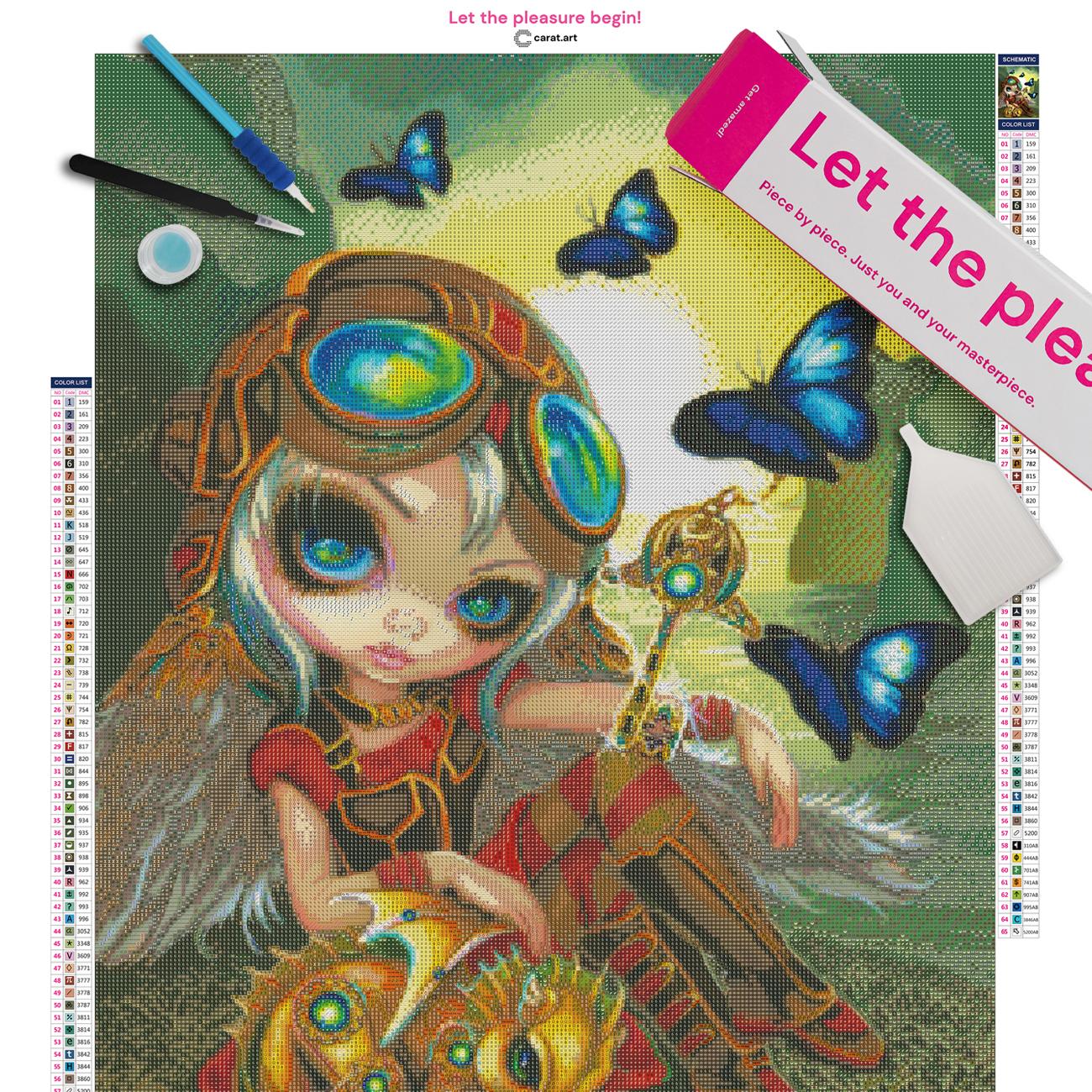 Diamond Painting - Jasmine Becket-Griffith - ClockworkDragonling