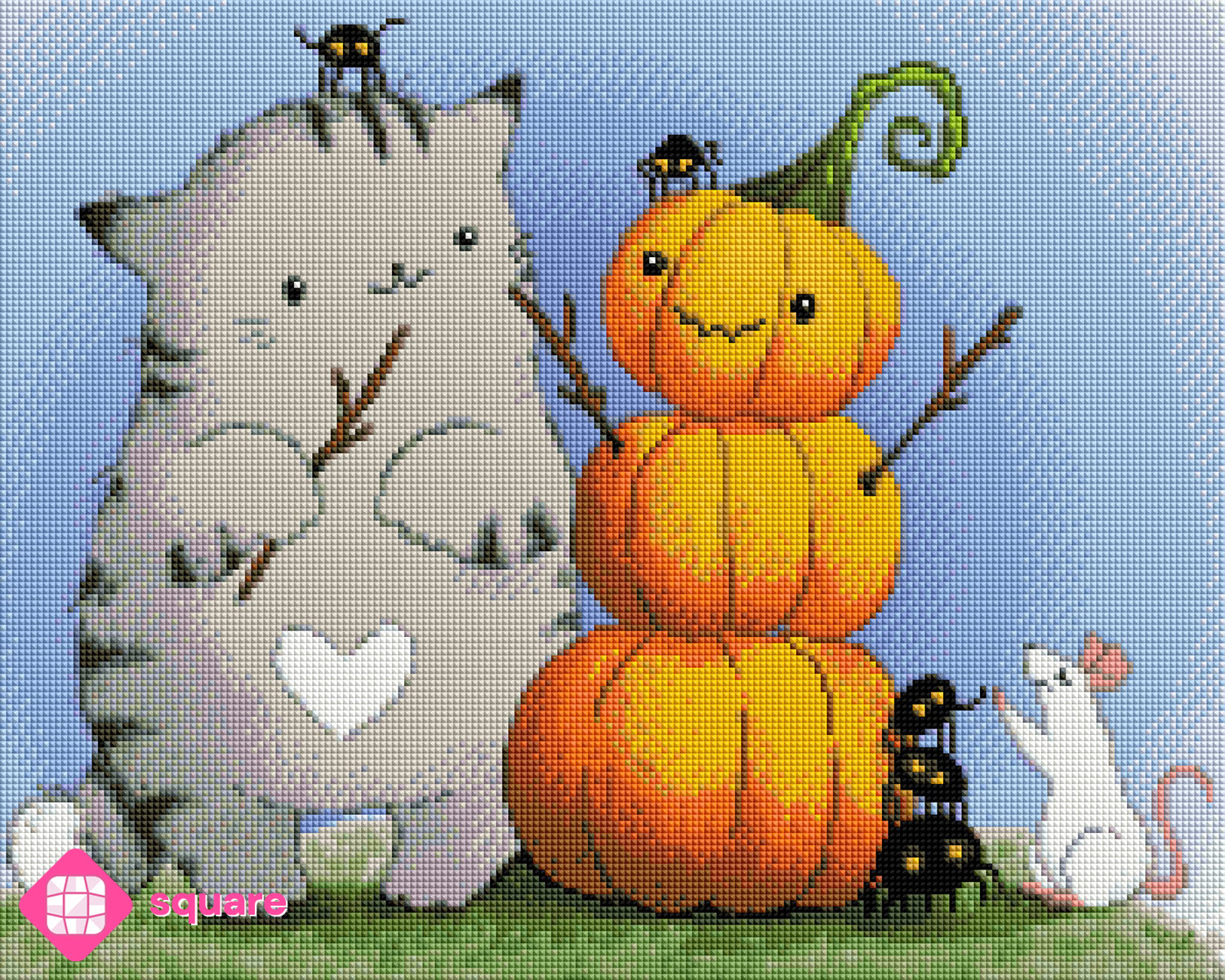 Diamond Painting - alliot_art - Halloween Friends