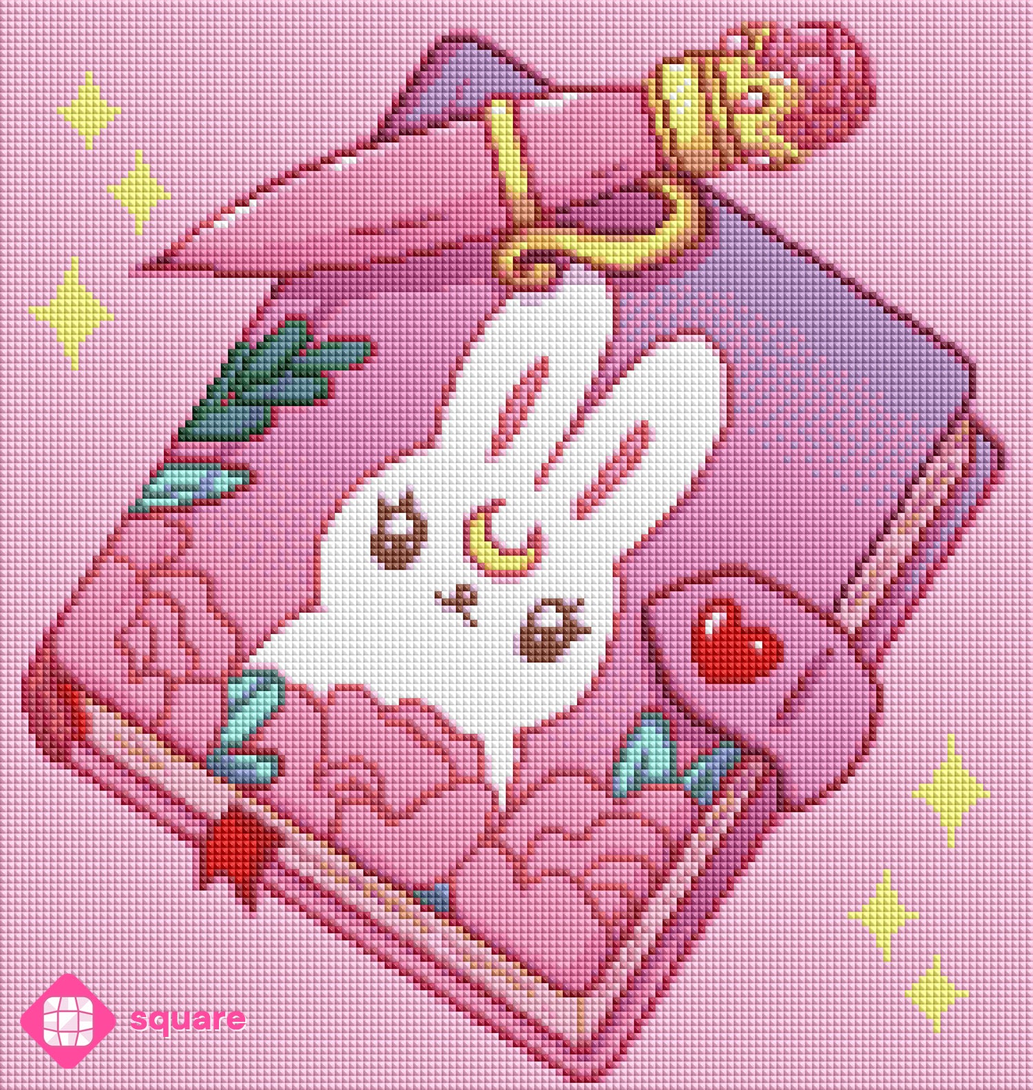 Diamond Painting - Arisa Kitsune - Usagi Notebook
