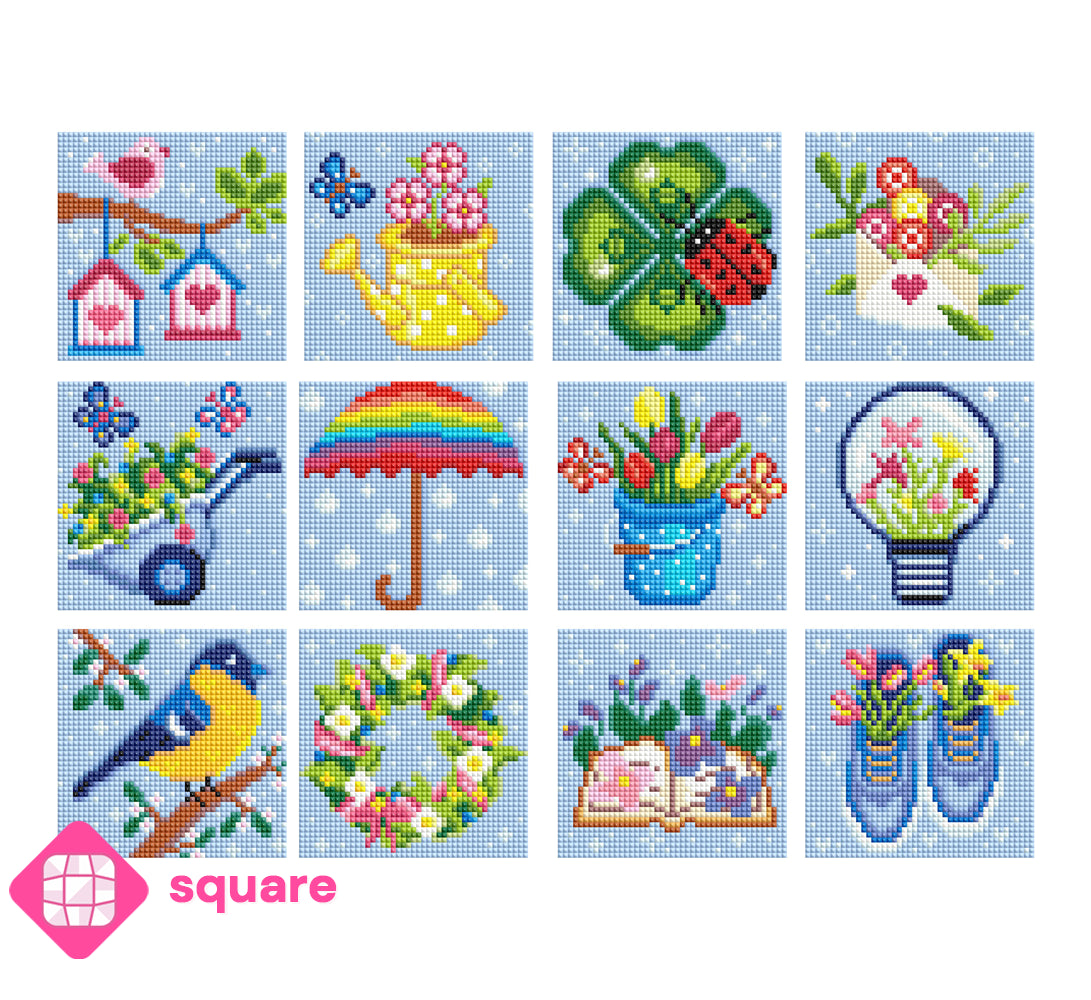 Diamond Painting - Carat Art Design - Mini Set Enjoy Outdoors!