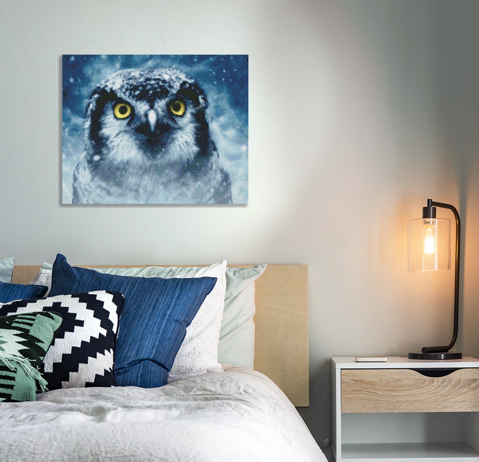 Diamond Painting Bild - Mystic Owl