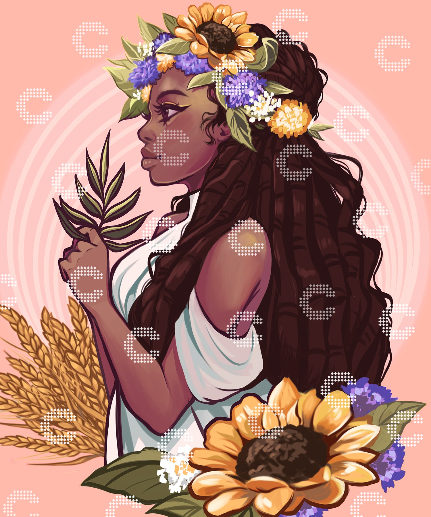 Diamond Painting - Mahou.Shoujo - Harvest Goddess