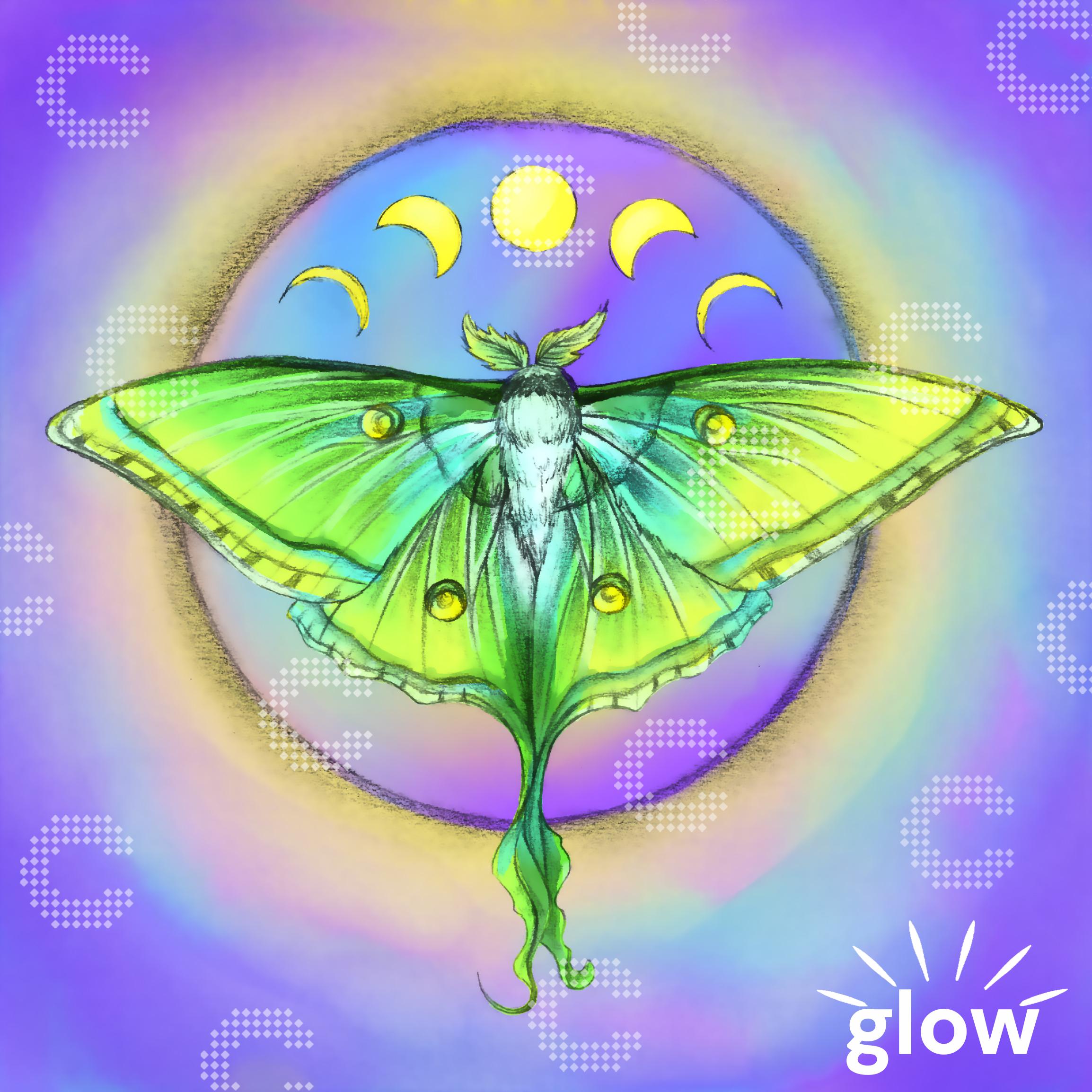 Diamond Painting - Jani Kiu - Luna Moth