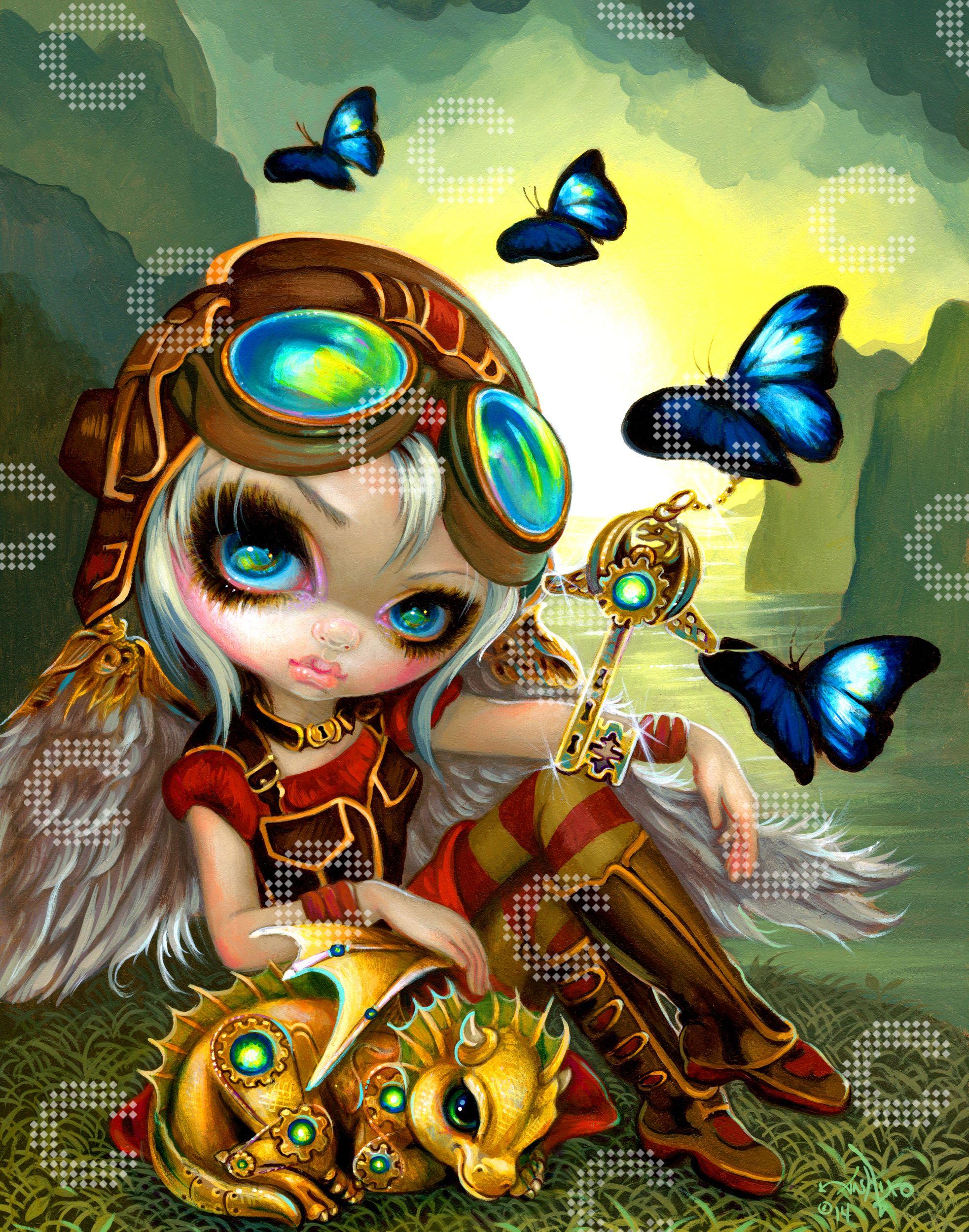 Diamond Painting - Jasmine Becket-Griffith - ClockworkDragonling