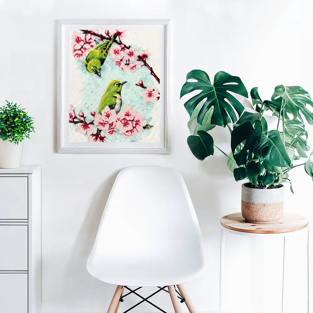 Diamond Painting Bild an der Wand als funkelnde Deko für Zuhause