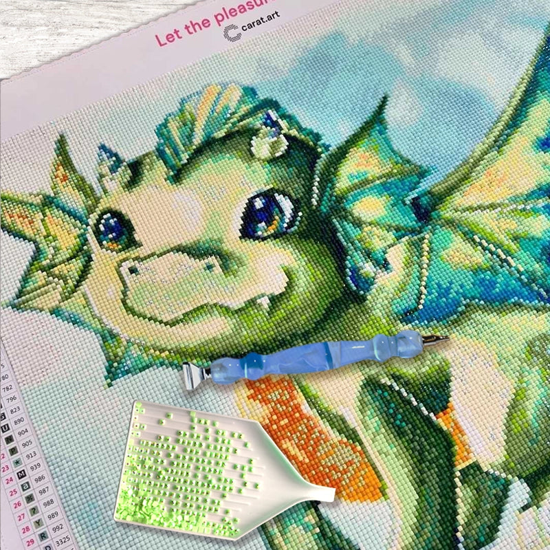Diamond Painting Motiv Drache