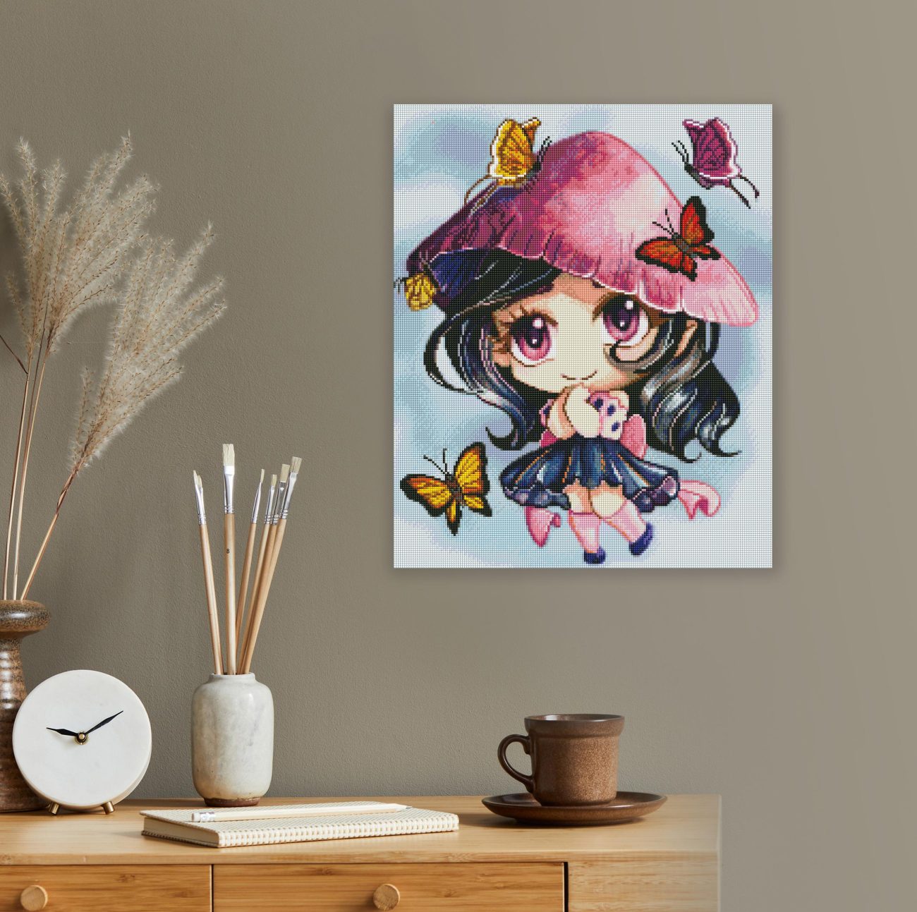 Diamond Painting - LP.Arts - Mushroom Chibi