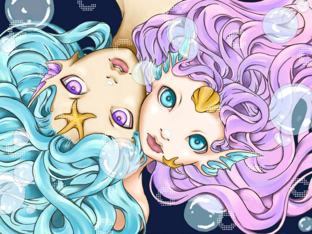 Diamond Painting - Nyfel - Mermaid Sisters