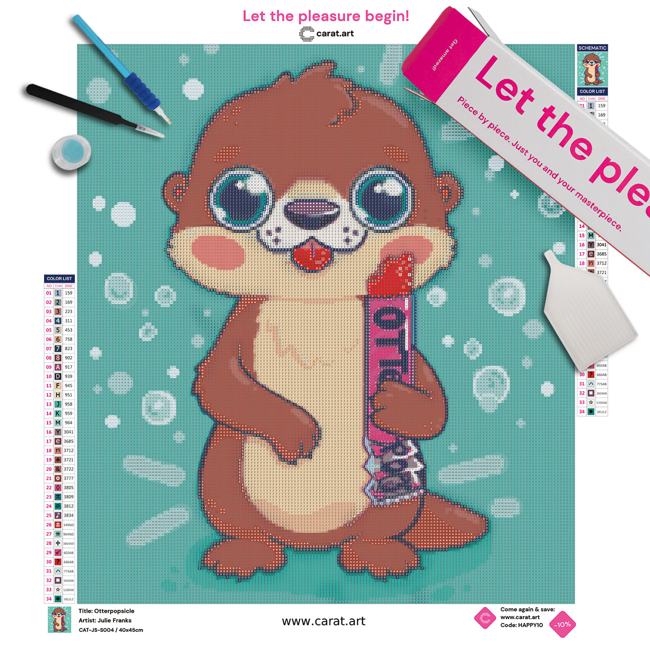 Diamond Painting - Julie Franks - Otterpopsicle