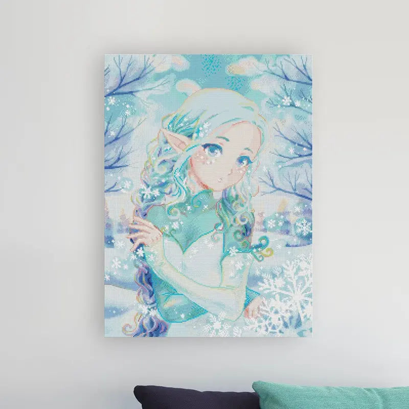 Diamond Painting Snow Fairy
