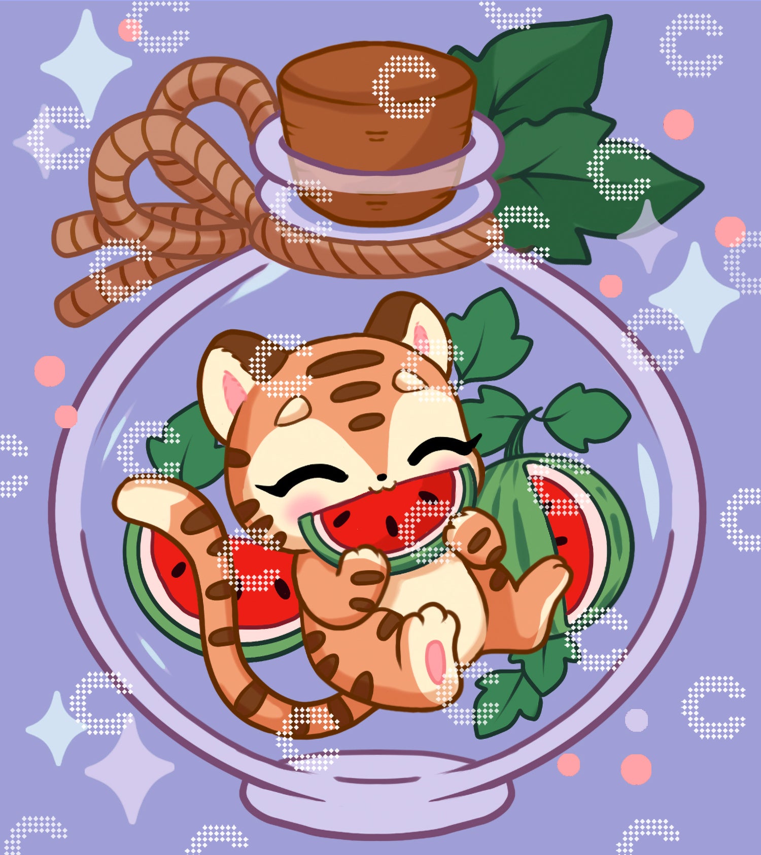 Diamond Painting - Arisa Kitsune - Summer Tiger