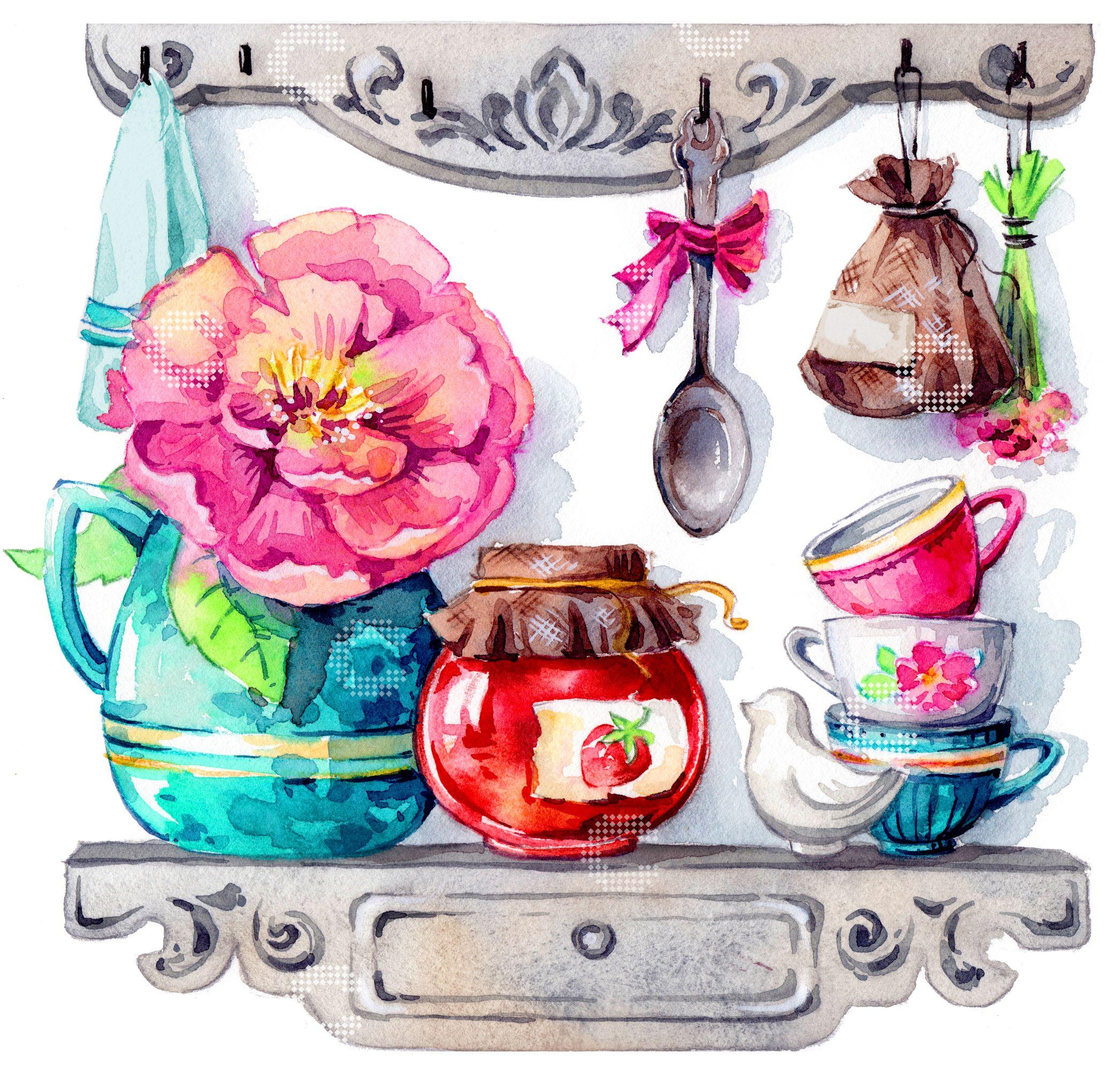 Diamond Painting - Anna Petunova - Shabby Chic