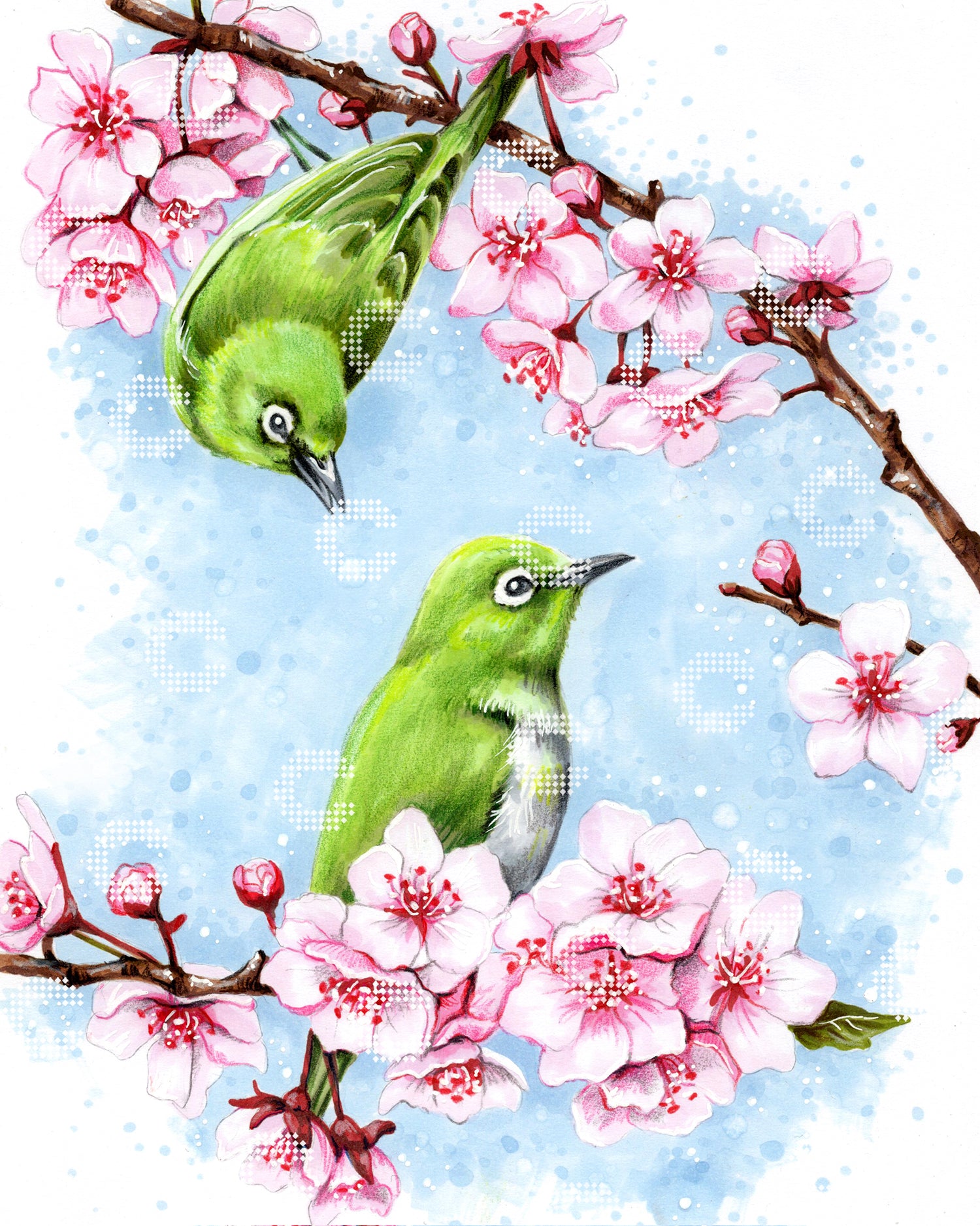 Diamond Painting - anyta.kulyk - Spring birds